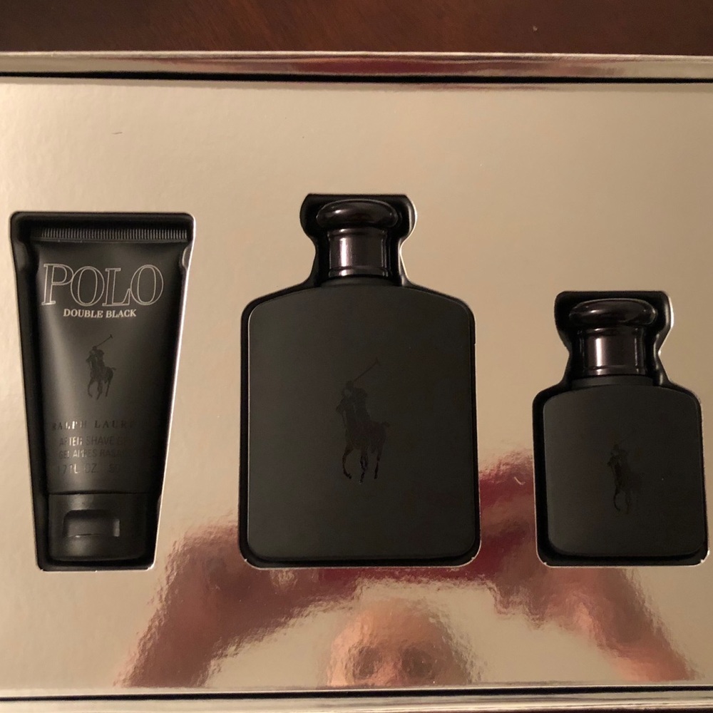 Ralph Lauren Double Black 3pc Gift Set